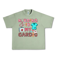 Oil Green nursing is my cardio Urban Heavy Tee - BarkalooDesign