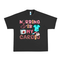 Pigment Black nursing is my cardio Urban Heavy Tee - BarkalooDesign