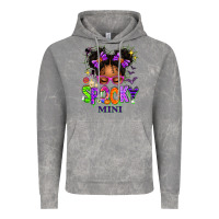 Cloud Rock Spooky Mini Halloween Messy Bun Vintage Hoodie - texasbilliewilder