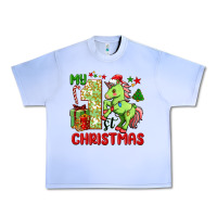 Grape Ice my first christmas unicorn Urban Heavy Tee - FaDigitalArtStudio