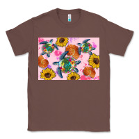 Chestnut Sunflowers Turtle Classic Tee - Artiststas