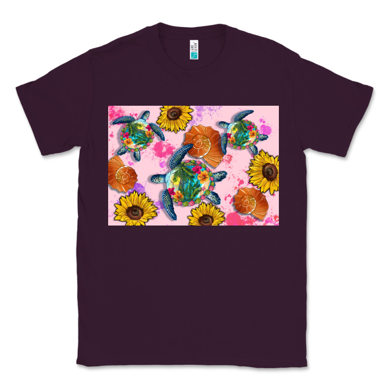 Sunflowers Turtle Classic Tee by Artiststas | Teevron