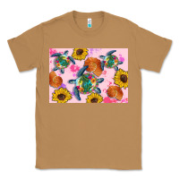 Toasted Coconut Sunflowers Turtle Classic Tee - Artiststas