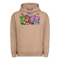 Pigment Burro Coffee Cups with Cow and Halloween Urban Hoodie - texasbilliewilder