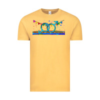 Vintage Mustard lgbtq gay  libbey glass Vintage Tee - HRA Design Shop