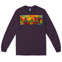 Plum cowgirls just wanna have fun mug 15 oz Long Sleeve Tee - Artiststas