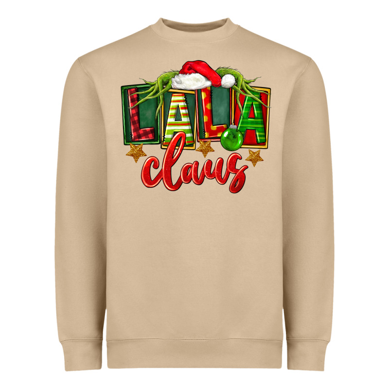 Christmas Lala Claus Heavyweight Sweatshirt by FaDigitalArtStudio | Teevron
