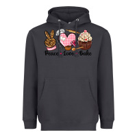 Smoke peace love bake Heavyweight Hoodie - NancyCooperArtShop