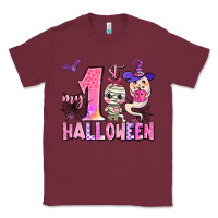 Burgundy my first pink halloween Classic Tee - AdoDesignShop