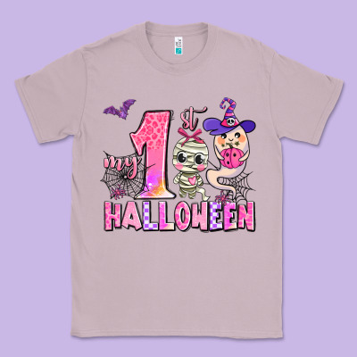 My First Pink Halloween Classic Tee Designed By Adodesignshop