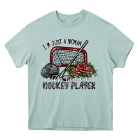 Arona i'm just a woman who loves her hockey player Heavy Core Tee - SublimationCraftShop