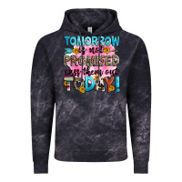 Cloud Black tomorrow is not promised cuss them out today! Vintage Hoodie - Zillion Design Studio