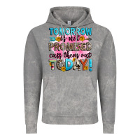 Tomorrow Is Not Promised Cuss Them Out Today! Vintage Hoodie | Teevron