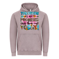 Vintage Zinc tomorrow is not promised cuss them out today! Vintage Hoodie - Zillion Design Studio