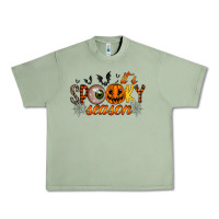 Oil Green spooky season Urban Heavy Tee - RacoonDesign