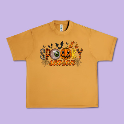 Spooky Season Urban Heavy Tee Designed By Racoondesign