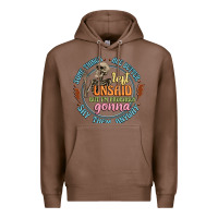 Chestnut some things are better left unsaid Premium Hoodie - Artiststas