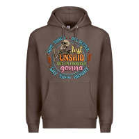 Coffee some things are better left unsaid Premium Hoodie - Artiststas