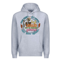 Heather Grey some things are better left unsaid Premium Hoodie - Artiststas