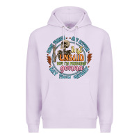 Lilac some things are better left unsaid Premium Hoodie - Artiststas