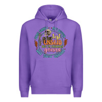 Purple some things are better left unsaid Premium Hoodie - Artiststas