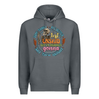 Rock some things are better left unsaid Premium Hoodie - Artiststas