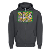 Smoke mardi gras umbrella background Zipper Hoodie - BarkalooDesign