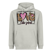 Moon Dust love like jesus Heavyweight Hoodie - MaliasSmallBusiness