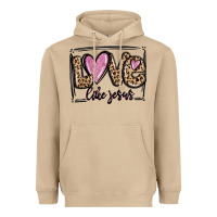 Mushroom love like jesus Heavyweight Hoodie - MaliasSmallBusiness
