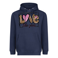 Navy love like jesus Heavyweight Hoodie - MaliasSmallBusiness