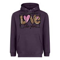 Plum love like jesus Heavyweight Hoodie - MaliasSmallBusiness