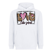 White love like jesus Heavyweight Hoodie - MaliasSmallBusiness