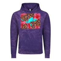 Cloud Purple valentine's day leopard background Vintage Hoodie - JahusDesignShop