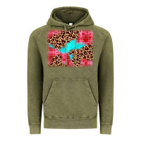 Vintage Olive valentine's day leopard background Vintage Hoodie - JahusDesignShop