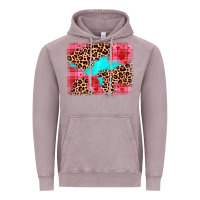 Vintage Zinc valentine's day leopard background Vintage Hoodie - JahusDesignShop