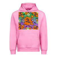 Fuchsia Pink Halloween Urban Hoodie - texasbilliewilder