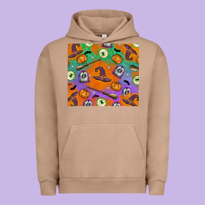 Halloween Urban Hoodie Designed By Texasbilliewilder
