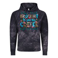 Cloud Black today's attitude brought to you by coffee and sarc Vintage Hoodie - Zillion Design Studio