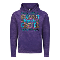Cloud Purple today's attitude brought to you by coffee and sarc Vintage Hoodie - Zillion Design Studio