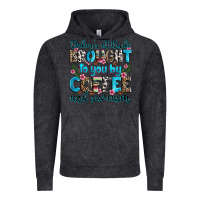 Vintage Black today's attitude brought to you by coffee and sarc Vintage Hoodie - Zillion Design Studio