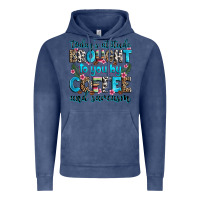 Vintage Denim today's attitude brought to you by coffee and sarc Vintage Hoodie - Zillion Design Studio