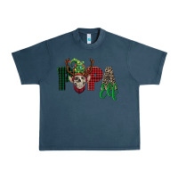 Midnight Navy papa elf skull Urban Heavy Tee - FaDigitalArtStudio