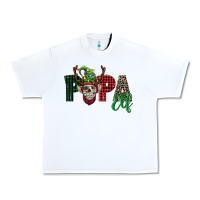 White papa elf skull Urban Heavy Tee - FaDigitalArtStudio