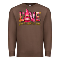 Chestnut love pink christmas gnome Premium Sweatshirt - NancyCooperArtShop