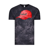 Cloud Black blue baseball cap fa element Vintage Tee - FaDigitalArtStudio