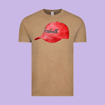 Blue Baseball Cap Fa Element Vintage Tee Designed By Fadigitalartstudio