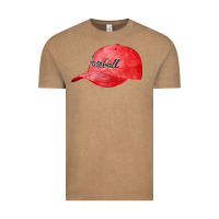 Vintage Coffee blue baseball cap fa element Vintage Tee - FaDigitalArtStudio