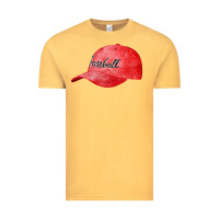 Vintage Mustard blue baseball cap fa element Vintage Tee - FaDigitalArtStudio