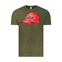 Vintage Olive blue baseball cap fa element Vintage Tee - FaDigitalArtStudio