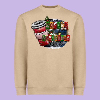Coffe Heavyweight Sweatshirt Designed By Cowhidedigitalart
